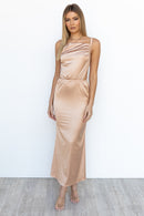 Luna Dress - Champagne