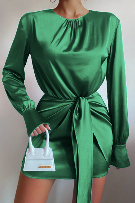 Haylee Dress - Emerald