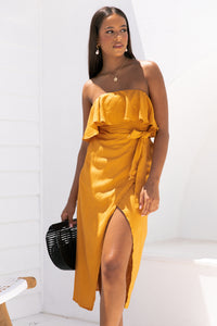 Reza Dress - Mustard