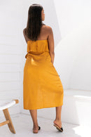 Reza Dress - Mustard