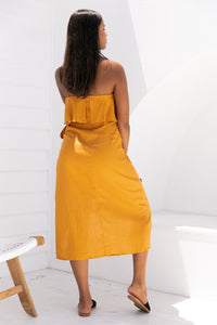 Reza Dress - Mustard