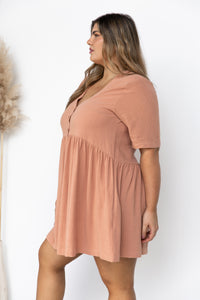 Nelly Dress - Clay