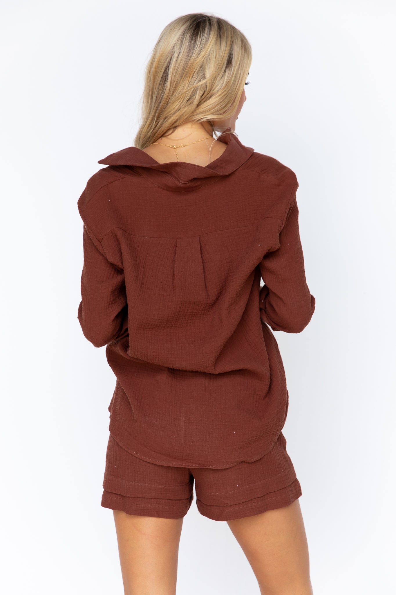 Esther Shorts - Chocolate