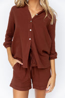 Esther Shorts - Chocolate