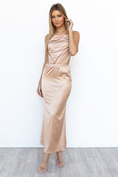 Luna Dress - Champagne