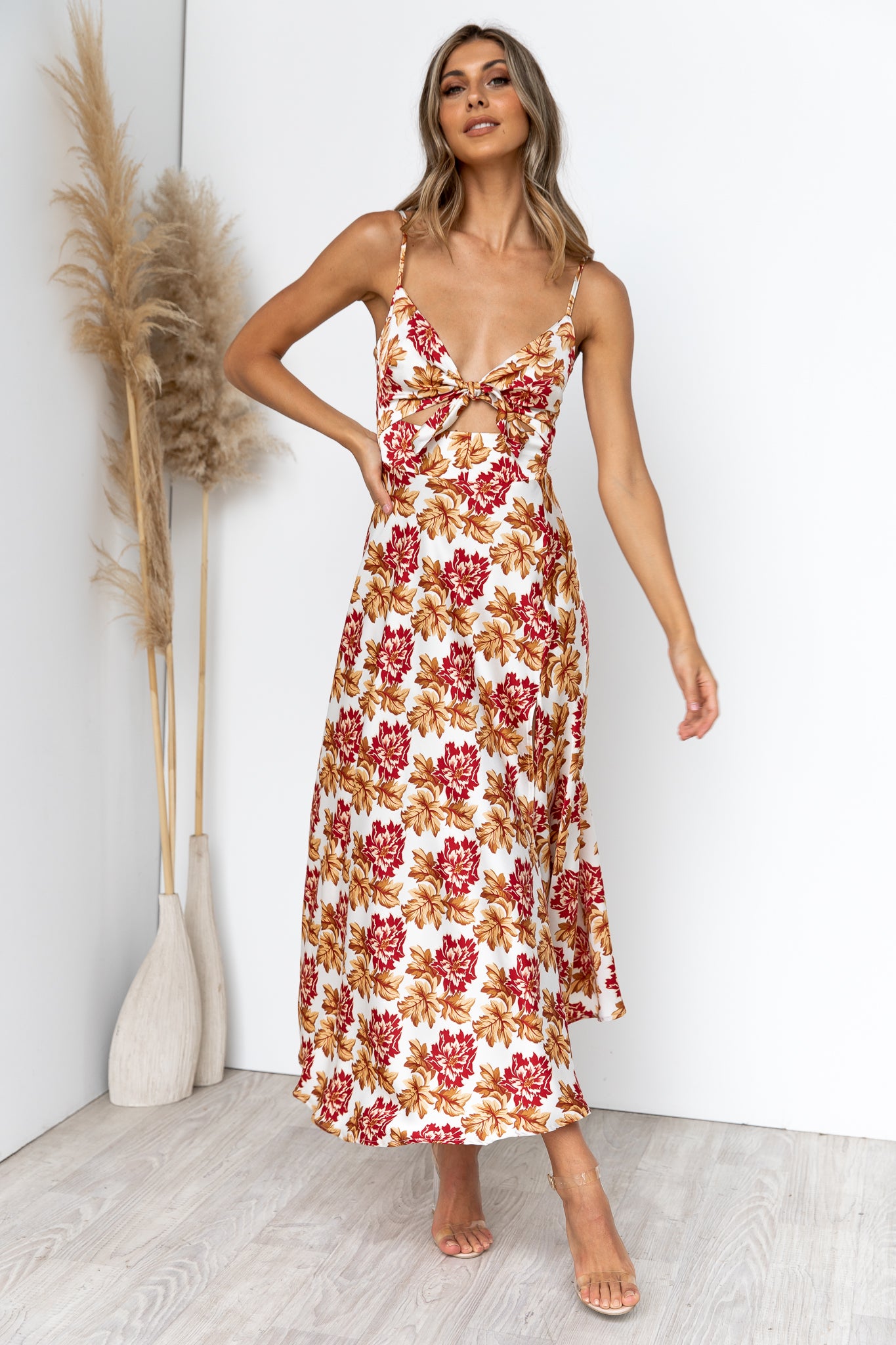 Zazu Dress - Autumn/White