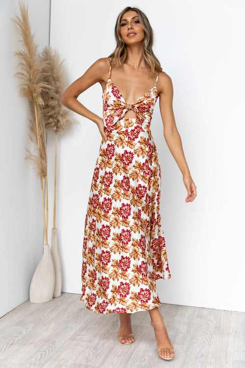 Zazu Dress - Autumn/White (XS)