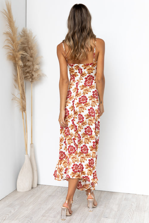 Zazu Dress - Autumn/White (XS)