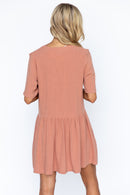 Nelly Dress - Clay