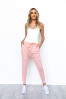 Kiera Jogger Pants - Blush
