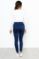 Remi Cargo Pants - Navy