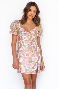 Isla Dress - Rose Gold