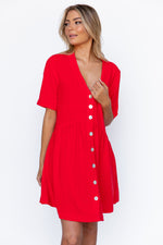 Nelly Dress - Red