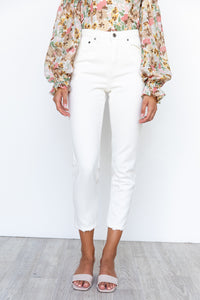 Tahnee Boyfriend Jeans - White