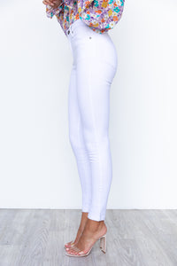 Mollie Skinny Jeans - White