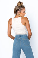 Tanner Tank Top - Nude
