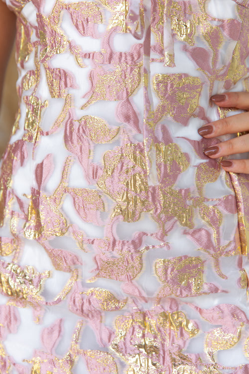 Dani Dress - Rose Gold