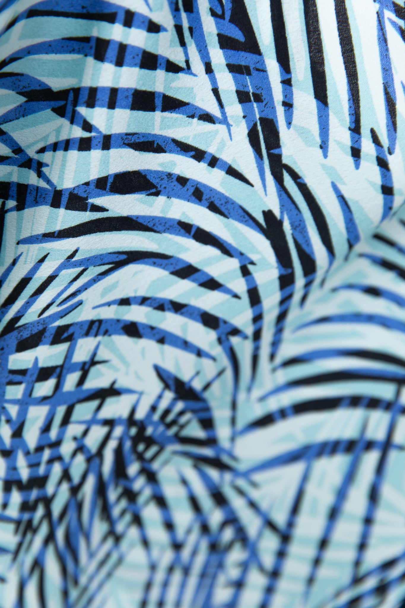 Zazu Dress - Aqua/Print