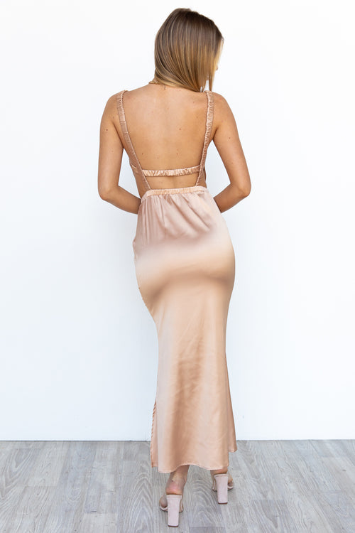 Luna Dress - Champagne