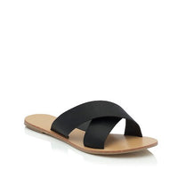 Majorca Slides - Black - STYLE STRUCK