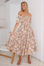 Harlow Midi Dress - Floral