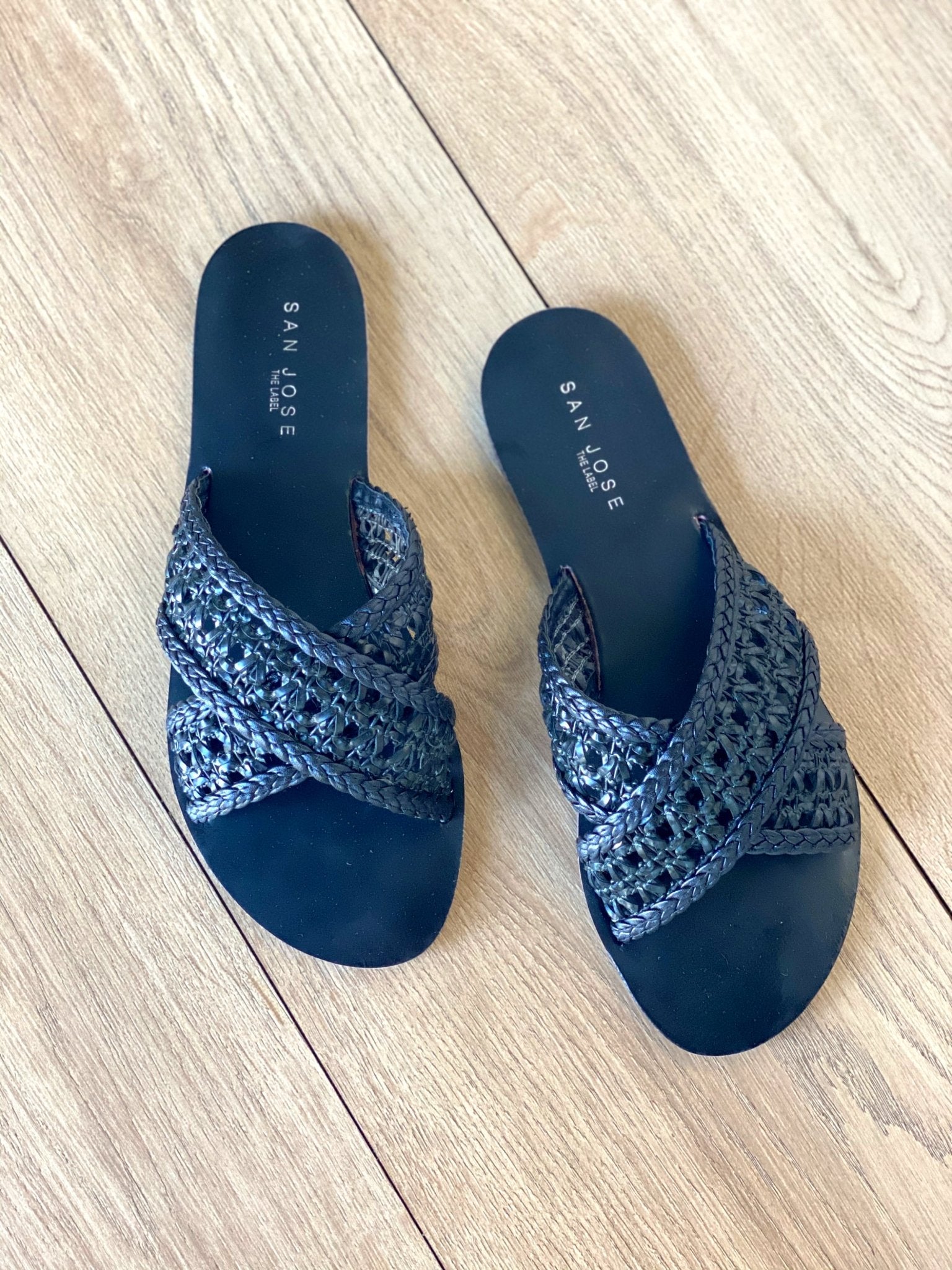 Antigua Woven Slides - Shoes | Style Struck