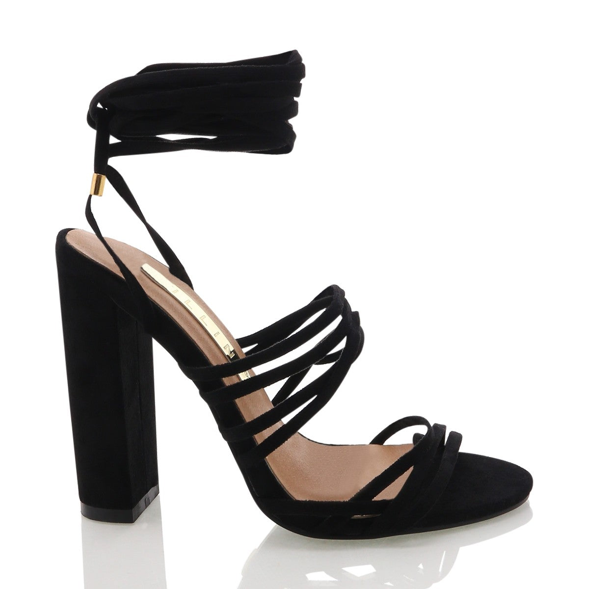 Laredo Heels - Black Suede - STYLE STRUCK