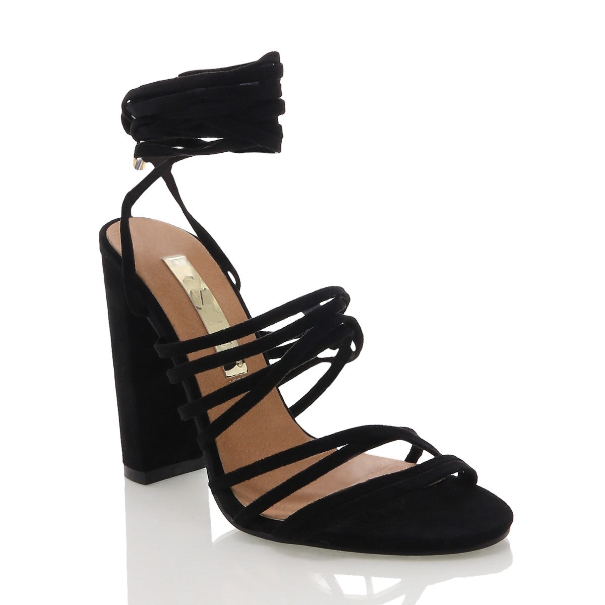 Laredo Heels - Black Suede - STYLE STRUCK