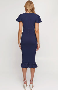 Bella Dress - Navy