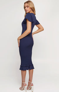 Bella Dress - Navy