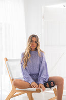 Sanja Knit Set - Lilac
