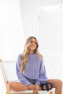 Sanja Knit Set - Lilac