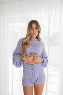 Sanja Knit Set - Lilac